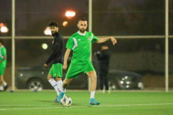 من مران المنتخب العراقي