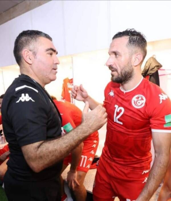 معلول مع المدرب جلال القادري