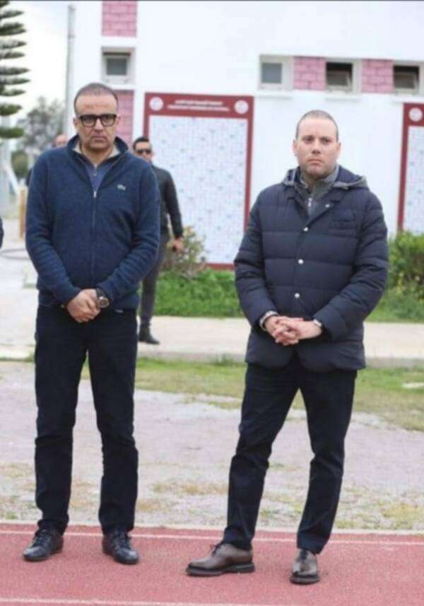 جنيح مع رئيس الاتحاد وديع الجريء