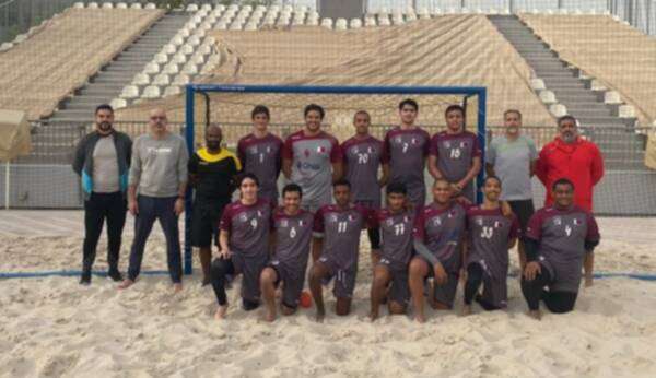 المنتخب القطري للناشئين لكرة اليد الشاطئية