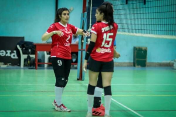 لاعبات الأهلي