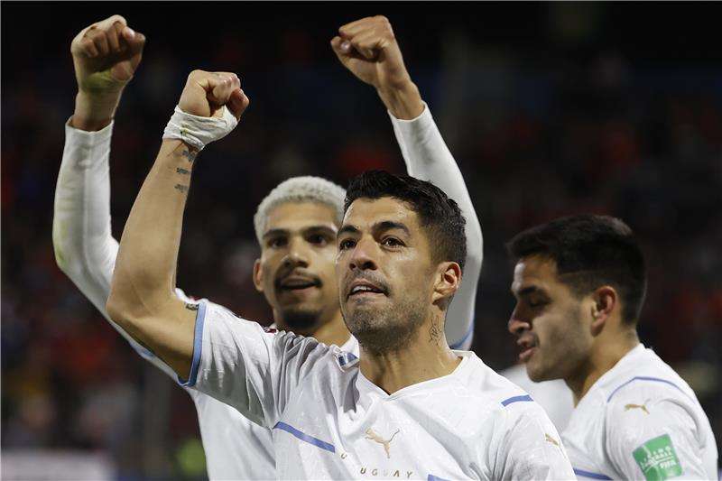 لاعبو أوروجواي