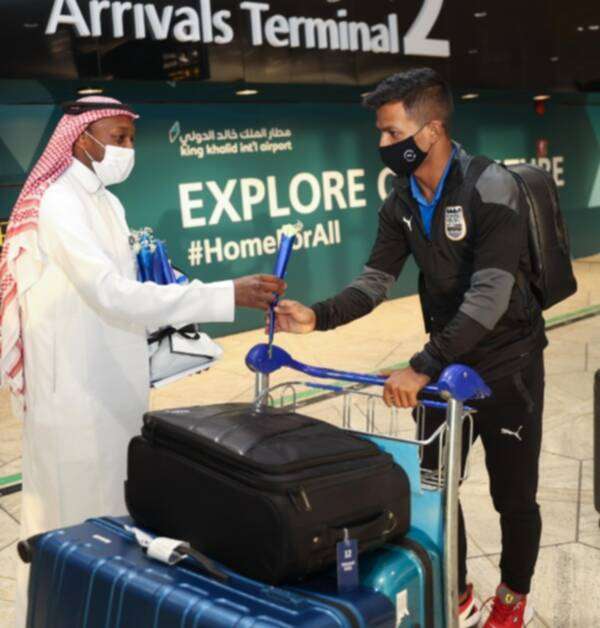 من وصول البعثة