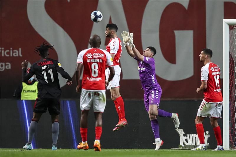 جانب من المباراة