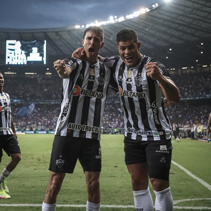 جانب من اللقاء (المصدر: أتلتيكو مينيرو)