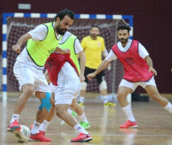 من مران المنتخب العراقي
