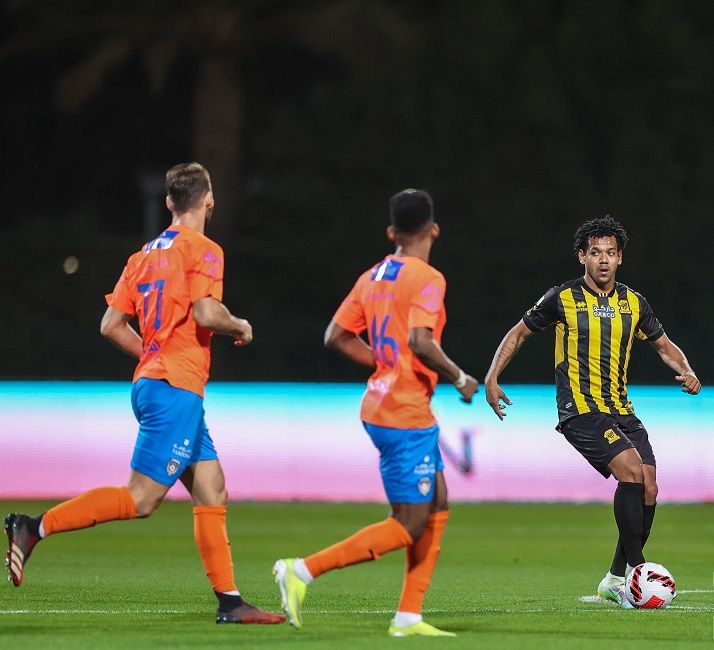 جانب من اللقاء (نقلا عن حساب الاتحاد علي تويتر)