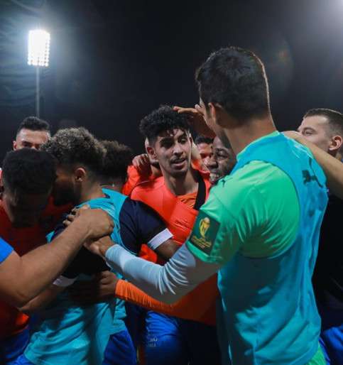 لاعبو الفيحاء - من تويتر نادي الفيحاء