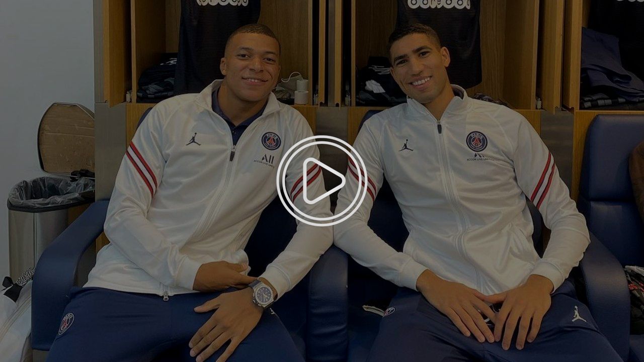 مبابي وحكيمي