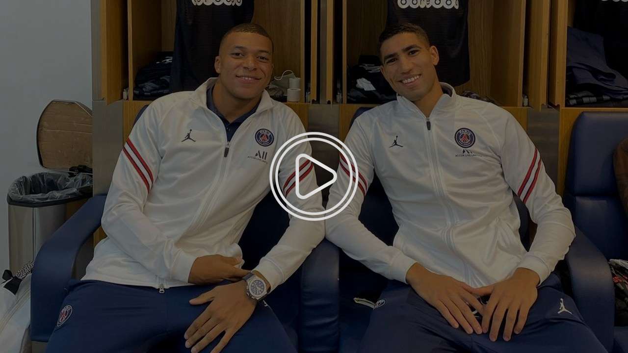 مبابي وحكيمي