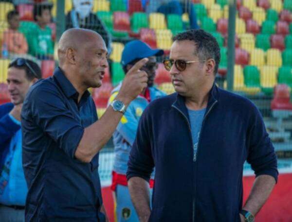 عبدو ورئيس الاتحاد الموريتاني أحمد ولد يحيى