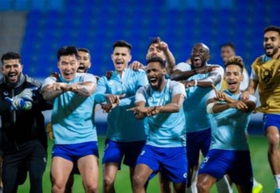 لاعبو الهلال السعودي