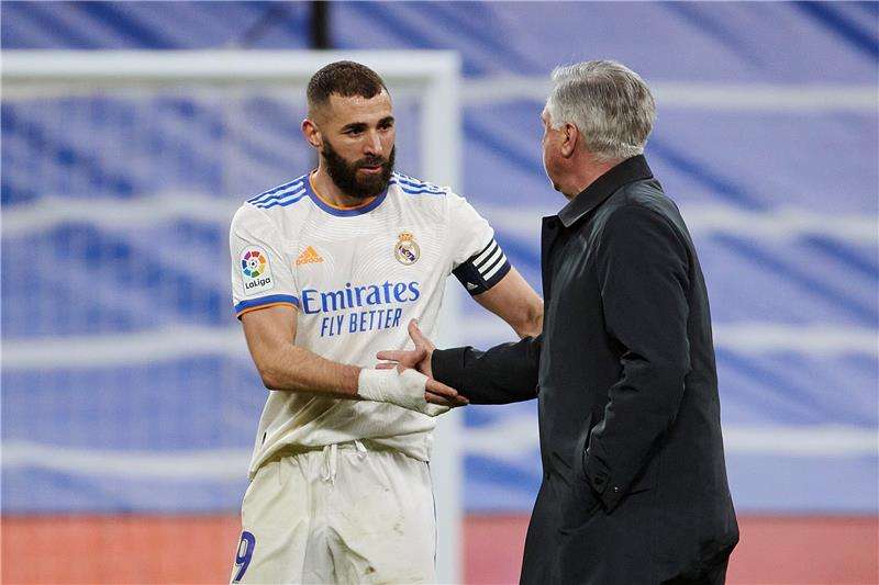 أنشيلوتي وبنزيما