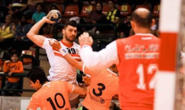 من لقاء الزمالك والبنك الأهلي 