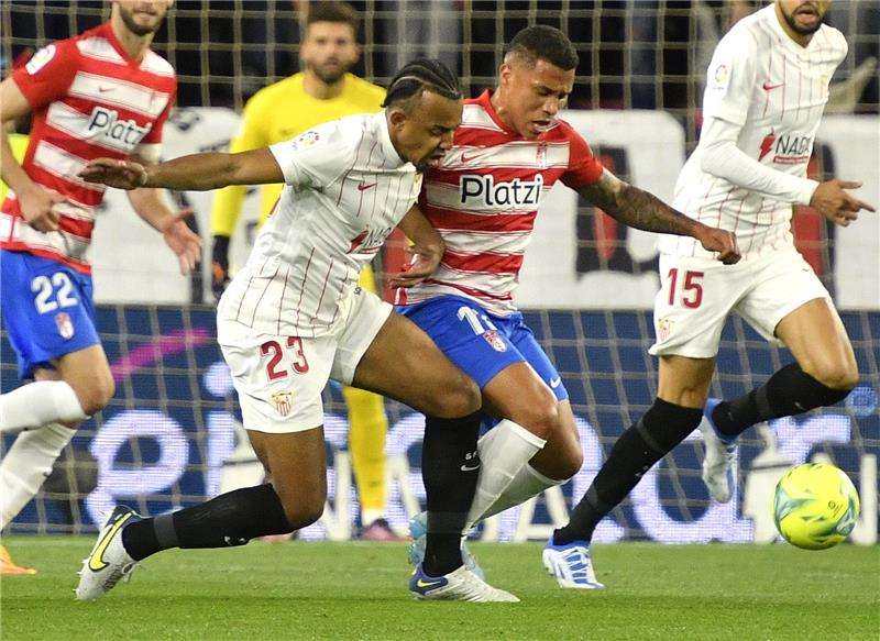 جانب من المباراة