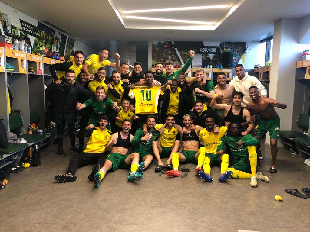 لاعبو باكوس دي فيريرا (نقلا عن حساب النادي على تويتر)