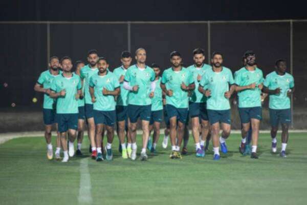 جانب من التدريبات