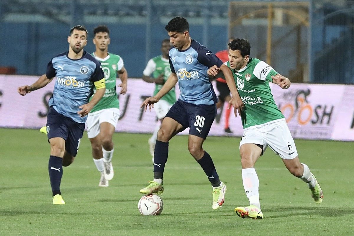 جانب من المباراة