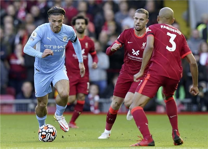 من لقاء سابق بين السيتي وليفربول