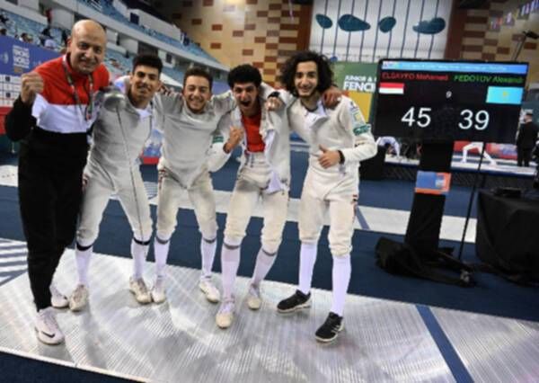 منتخب مصر لسلاح سيف المبارزة