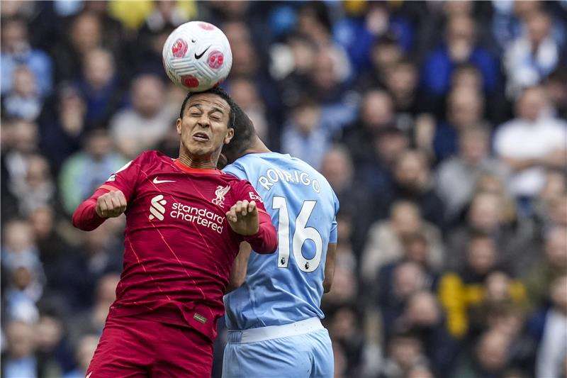 من لقاء السيتي وليفربول