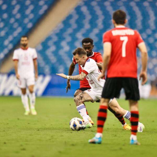 من المباراة