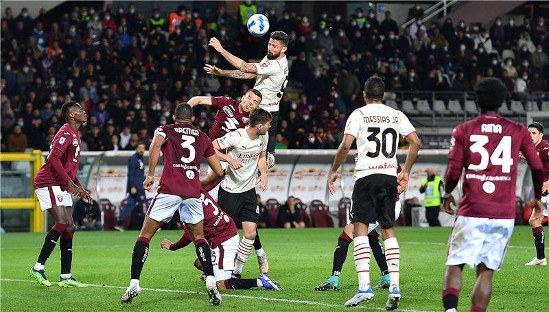 من إحدى مباريات ميلان