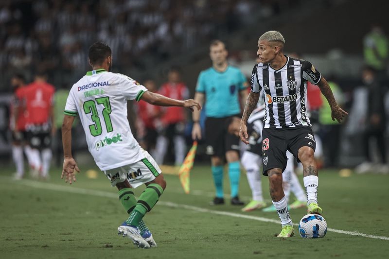 لقطة من المباراة (المصدر: أتلتيكو مينيرو)