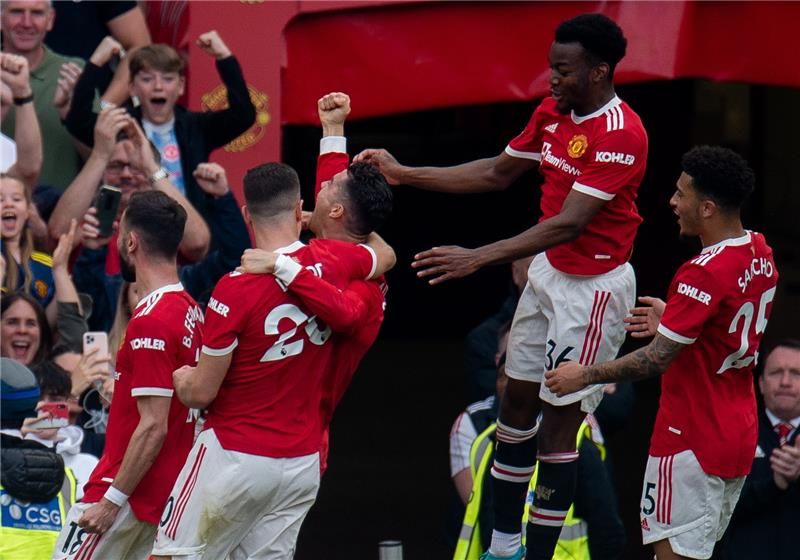 احتفال هدف الفوز