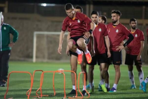 من تدريبات الليلة