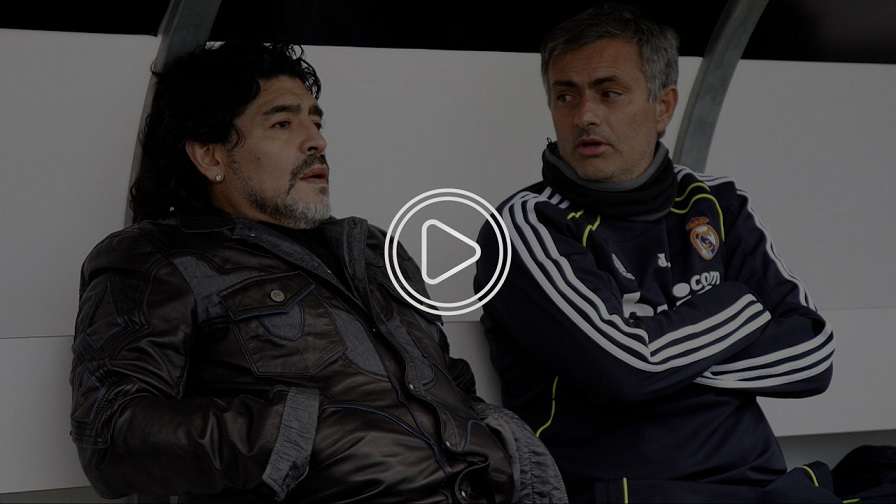 مورينيو ومارادونا