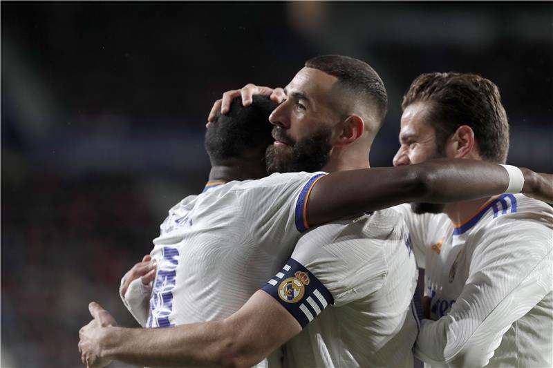 فرحة لاعبي ريال مدريد