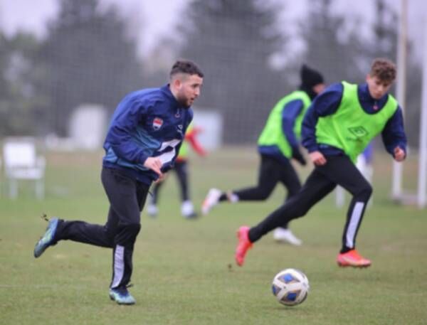 من تدريبات الأولمبي العراقي