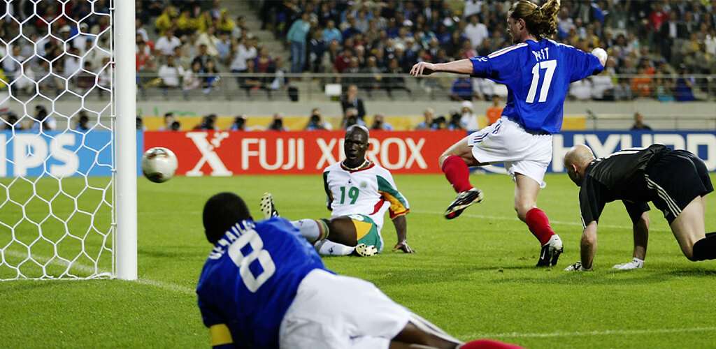 لقطة هدف السنغال في فرنسا