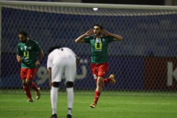 من المباراة