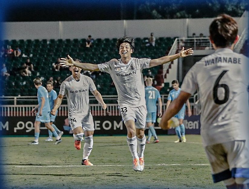 من اللقاء (نقلا عن حساب يوكوهاما على تويتر)