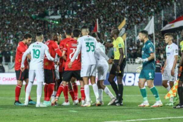 جانب من المباراة