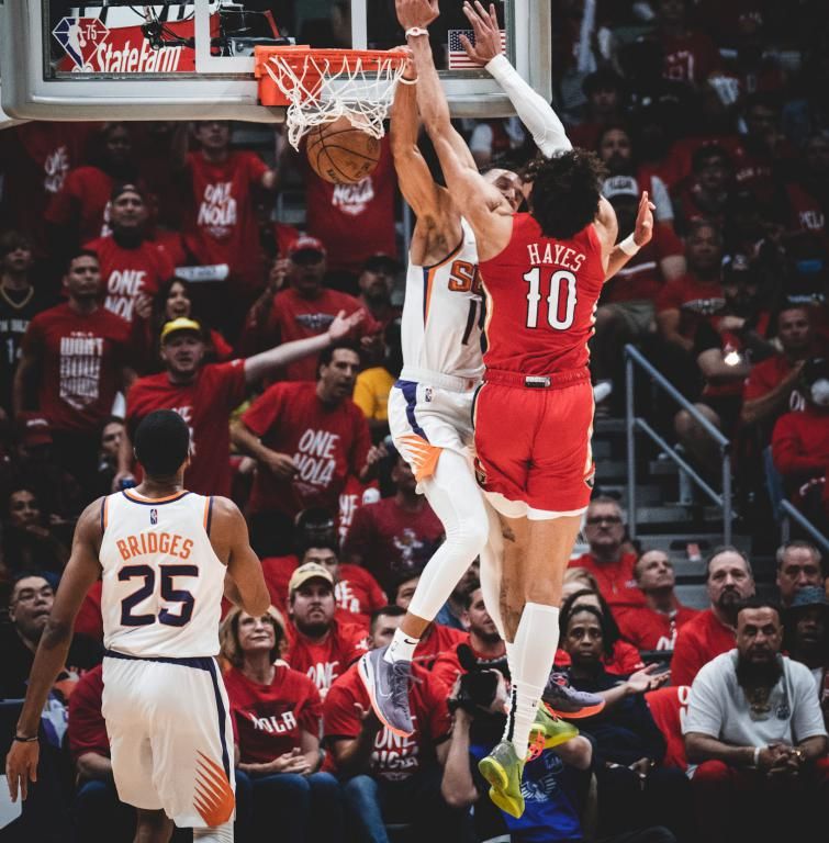 من مباراة فينيكس صنز ونيو أورليانز بيليكانز 