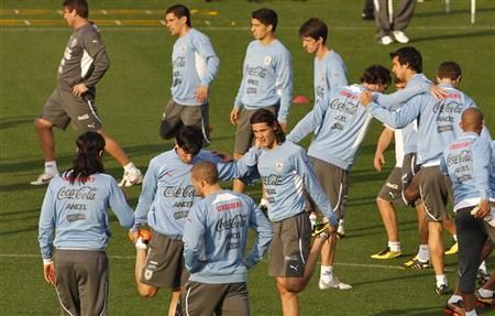 تدريبات منتخب اوروجواي