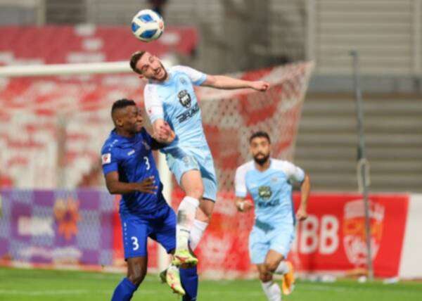 جانب من المباراة