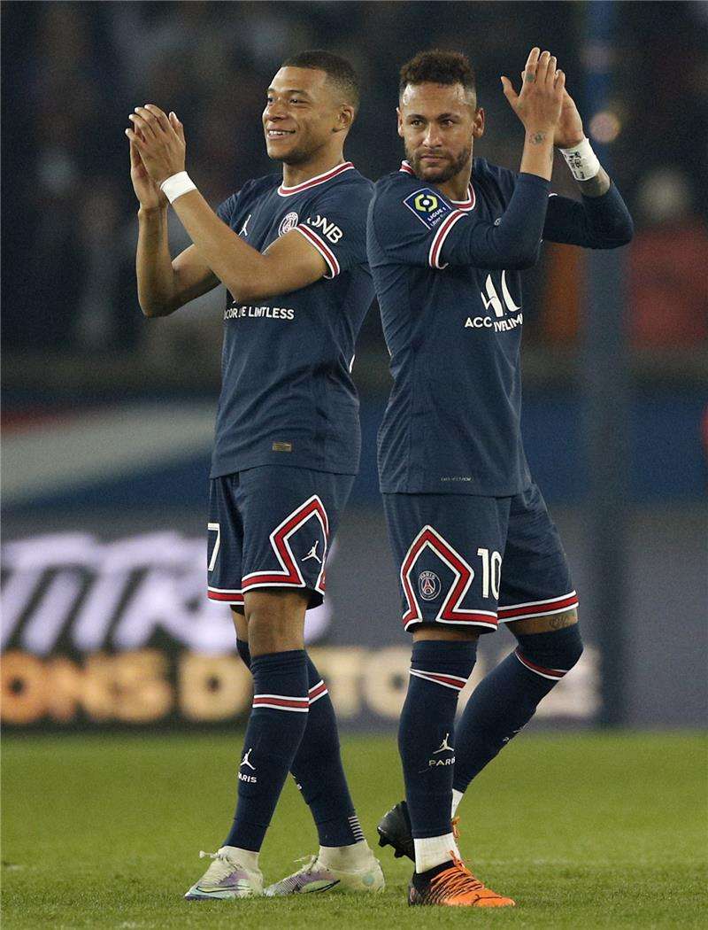 نيمار ومبابي 