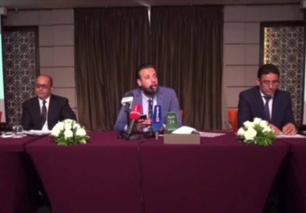 من المؤتمر الصحفي