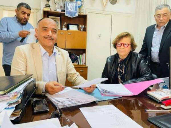 من تقديم كريم الهلالي لترشحه مع قائمته 