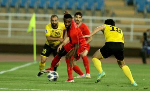 من مباراة الدحيل وسباهان 