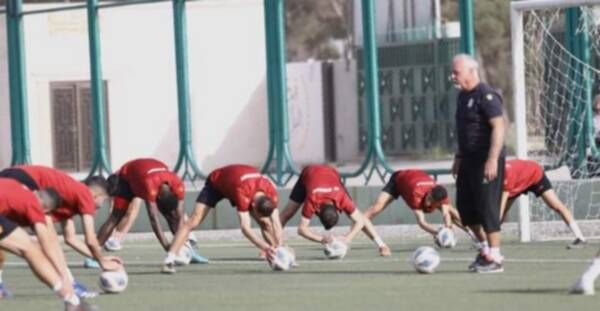 من التدريبات اليوم