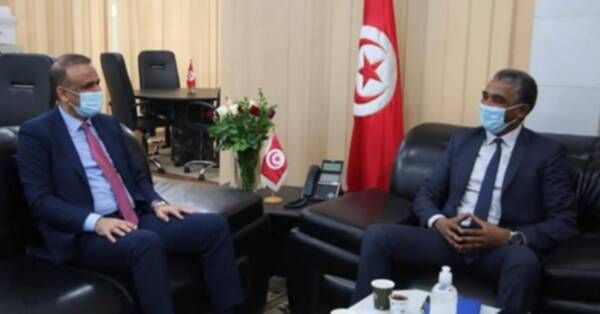 وديع الجريء وكمال دقيش في لقاء سابق