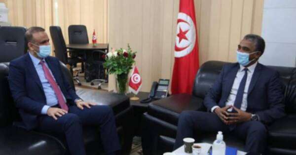 وديع الجريء وكمال دقيش في لقاء سابق