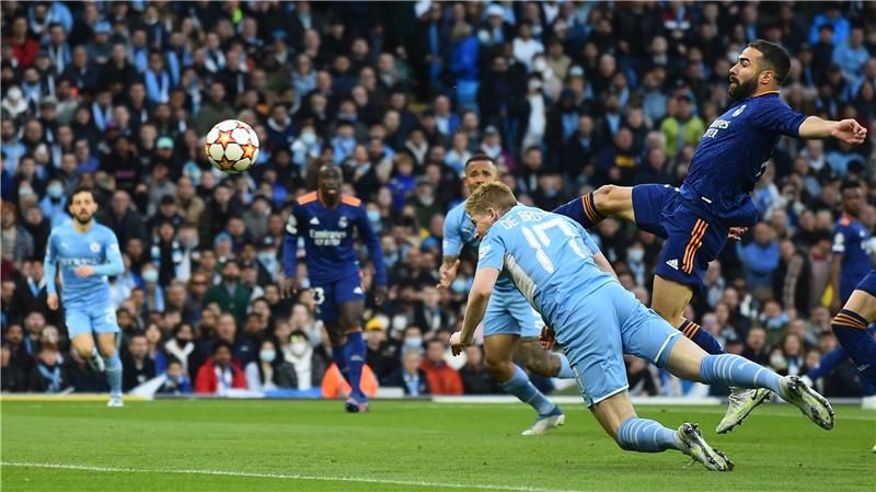 من لقاء ريال مدريد ومانشستر سيتي