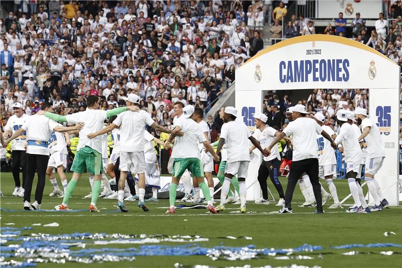 من تتويج ريال مدريد