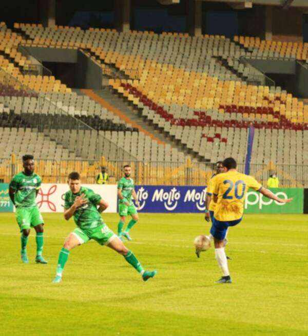 جانب من المباراة